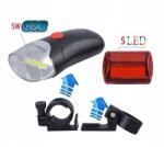 LED фенер и задна светлина за велосипед X-Balog BL-308