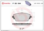 BREMBO set placute frana, frana disc BREMBO PRIME LINE P 56 044 (P 56 044)