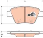 TRW set placute frana, frana disc TRW GDB1841 - piesa-auto