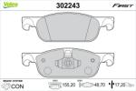 VALEO set placute frana, frana disc VALEO 302243 - piesa-auto