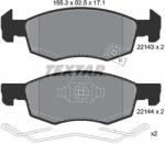 TEXTAR set placute frana, frana disc TEXTAR 2214301 - piesa-auto
