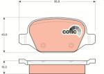 TRW set placute frana, frana disc TRW GDB1396 - piesa-auto