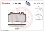 BREMBO set placute frana, frana disc BREMBO P 50 041 - piesa-auto