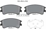 TEXTAR set placute frana, frana disc TEXTAR 2404601 - piesa-auto