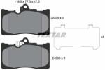 TEXTAR set placute frana, frana disc TEXTAR 2032501 - piesa-auto