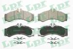LPR set placute frana, frana disc LPR 05P633 - piesa-auto