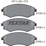 TEXTAR set placute frana, frana disc TEXTAR 2172501 - piesa-auto