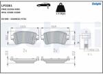 DELPHI set placute frana, frana disc DELPHI LP3261 - piesa-auto
