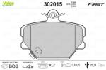 VALEO set placute frana, frana disc VALEO 302015 - piesa-auto