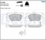 DELPHI set placute frana, frana disc DELPHI LP1989 - piesa-auto