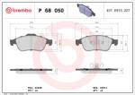 BREMBO set placute frana, frana disc BREMBO P 68 050X - piesa-auto