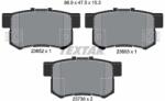 TEXTAR set placute frana, frana disc TEXTAR 2365201 - piesa-auto