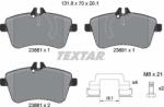 TEXTAR set placute frana, frana disc TEXTAR 2388101 - piesa-auto