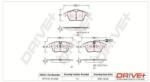 Dr! ve+ set placute frana, frana disc Dr! ve+ DP1010.10. 0923 (DP1010.10.0923)