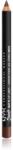 NYX Professional Makeup Suede Matte Lip Liner dermatograf mat de buze culoare 23 Club Hopper 1 g