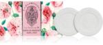 La Florentina Rose of May Sculpted Soap Sapun natural cu aromă de trandafiri 2x115 g