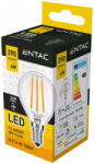Entac LED Filament Mini Globe 4W E14 WW 3000K (A3644)