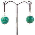  Amazonit fülbevaló