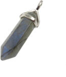  Kristály csiszolású labradorit inga medál