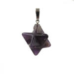  Ametiszt merkaba medál
