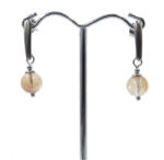  Imperiál topáz, arany topáz fülbevaló - asvanyekszerbolt - 9 890 Ft