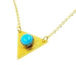  Türkiz köves nyaklánc