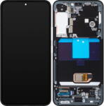 Samsung Piese si componente Display - Touchscreen Samsung Galaxy S22 5G S901, Cu Rama, Gri, Service Pack GH82-27520E (GH82-27521E)