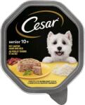 Cesar Senior 10+ alutálkás eledel finom csirkével és rizzsel aszpikban, 150g - 150 g