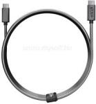 NEXTONE USBCX2-MET-SG 1, 2m Type-C metál asztroszürke adat- és töltőkábel (USBCX2-MET-SG) (USBCX2-MET-SG)
