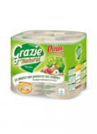 Lucart GRAZIE NATURAL háztartási toalettpapír 3 rétegű, 8 tekercses (811E15)