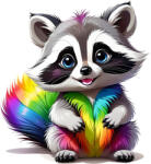 OM CO. LTD Óriás fa puzzle, kirakó - Mosómedve