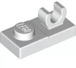 LEGO® 44861c1 - LEGO fehér lap 1 x 2 méretű vízszintes O klipsszel (44861c1)