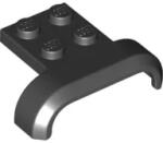 LEGO® 28326c11 - LEGO fekete sárhányó 4 x 3 x 1 méretű, íves (28326c11)