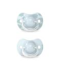 Suavinex Suvainex, Dreams, suzeta fiziologica SX Pro din silicon, 2 buc. , 0-6 luni, albastru