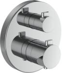 Laufen MEDA, Szett rejtett 2 fogantyús termosztatikus zuhanycsaptelephez, Simibox Standard & Simibox Lighthoz, Króm HF506676100000 (HF506676100000)