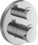 Laufen MEDA, Szett rejtett 2 fogantyús termosztatikus fürdőcsaptelephez, Simibox Standard és Simibox Light készülékekhez, Króm HF506687100000 (HF506687100000)