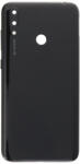Huawei Y7 2019, Y7 Prime 2019 akkufedél (hátlap) kamera lencsével, fekete (utángyártott)