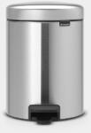 Brabantia 112102 NewIcon pedálos szemetes 5 l matt steel