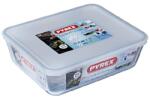 PYREX 203231 Cook & Freeze üvegtál+műanyag tető 25x19 cm