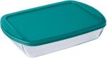 PYREX 203223 Cook & Store üveg tál, tepsi tetővel 4, 5 l
