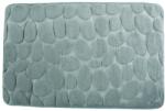 TENDANCE 7718N181 Pebbles memóriahabos fürdőszobaszőnyeg 50x80 cm szürke