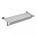 Bemeta Omega fali törölközőtartó polc 550x120x265 mm, króm (104219072) XR421 (XR421)