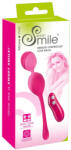 Sweet Smile SMILE Love Balls - носимо радиоуправляемо вибриращо яйце - 82 g (розово) - lovesexshop