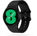 Samsung Galaxy Watch7 okosóra szíj - fekete szilikon szíj - graffistore
