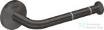 Hansgrohe AXOR UNIVERSAL CIRCULAR fali wc papír tartó, szálcsiszolt fekete króm 42856340 (42856340)