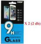  Samsung Galaxy A51 / A51 5G SM-A515F / A516F, 2db Kijelzővédő fólia, ütésálló fólia (az íves részre NEM hajlik rá! ), Tempered Glass (edzett üveg), Clear