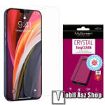MyScreen CRYSTAL BacteriaFREE képernyővédő fólia - CRYSTAL - 1db, törlőkendővel, antibakteriális, A képernyő sík részét védi! - APPLE iPhone 12 mini