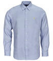 Ralph Lauren Hosszú ujjú ingek CHEMISE COUPE DROITE EN LIN Kék EU XL - spartoo - 50 294 Ft