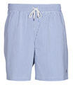 Ralph Lauren Fürdőruhák MAILLOT SHORT DE BAIN RAYE SEERSUCKER CORDON DE SERRAGE ET POCHE Kék EU XXL