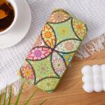  Női Pénztárca -mandalás- Világos Zöld- (rh23769-2)